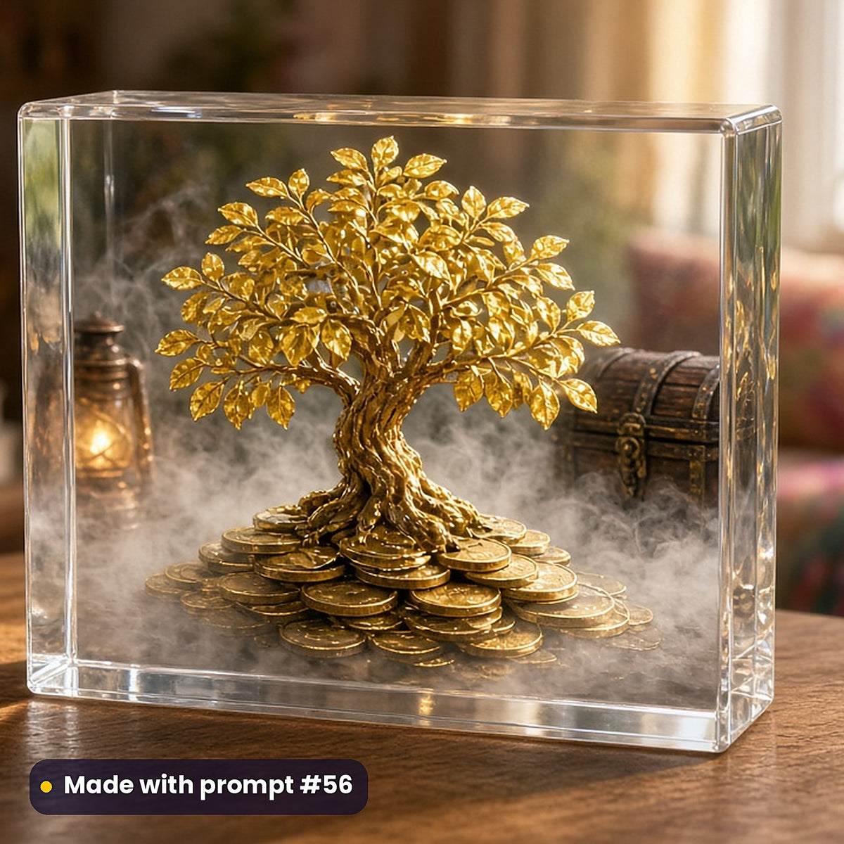 Money and Finance, Painterly & Handmade Collection: realistic UV-printed mockup, made with prompt #56