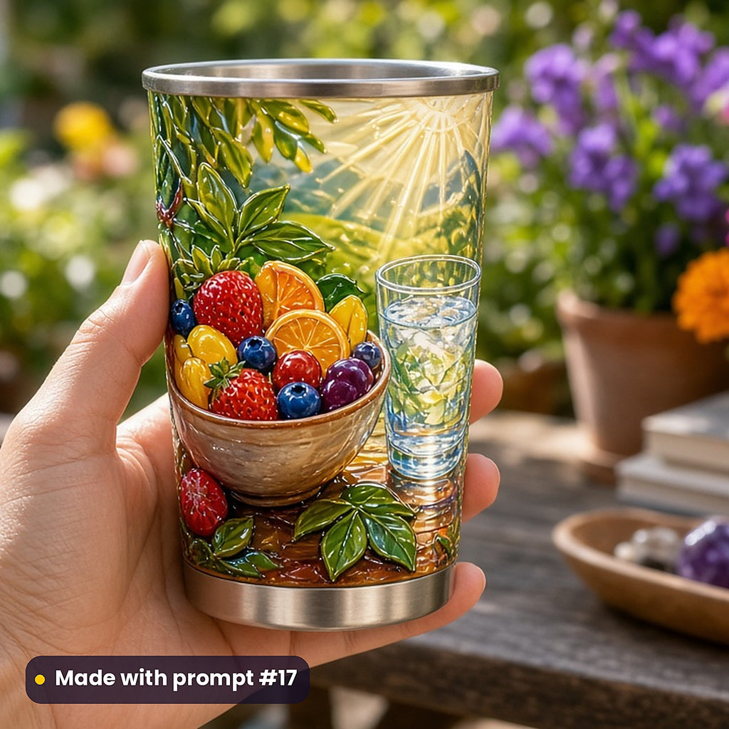 Health and Wellness, Cinematic & Bold Collection: realistic UV-printed mockup, made with prompt #17