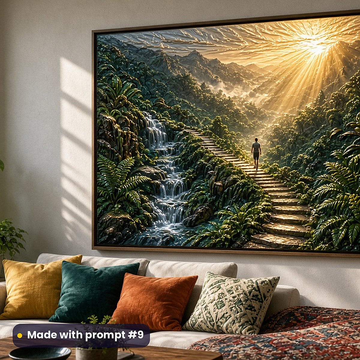 Health and Wellness, Luxury & Decorative Collection: realistic UV-printed mockup, made with prompt #9