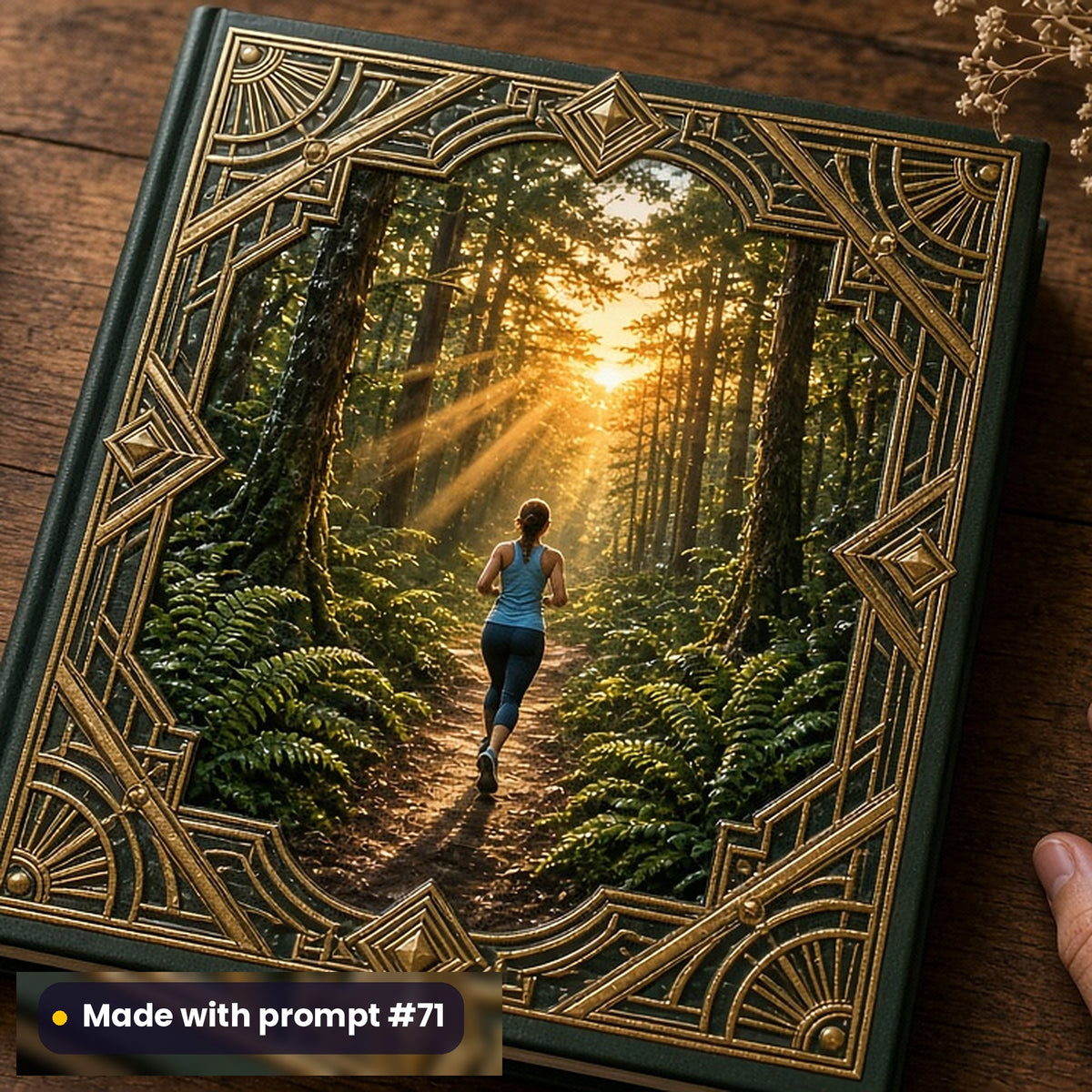 Health and Wellness, Luxury & Decorative Collection: realistic UV-printed mockup, made with prompt #71