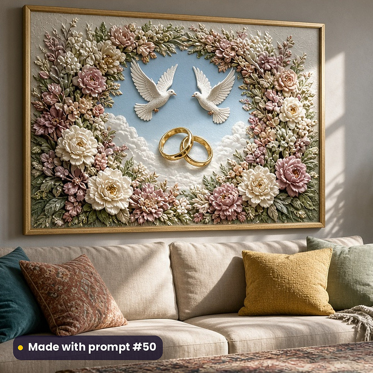 Guest Books and Keepsakes, Clean & Graphic Collection: Made with prompt #50 – realistic UV-printed mockup