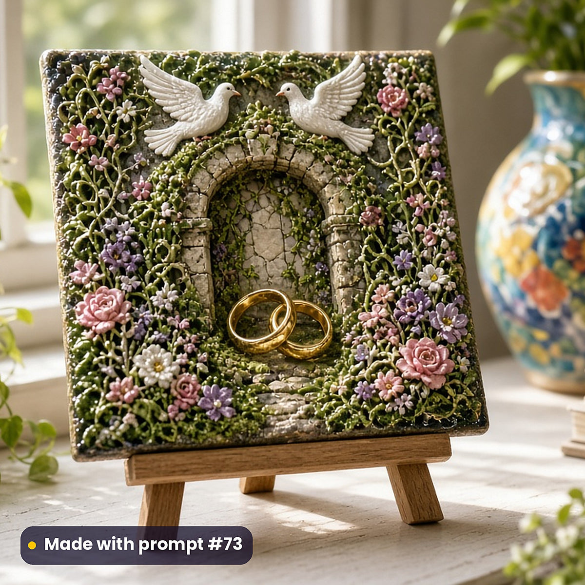 Guest Books and Keepsakes, Clean & Graphic Collection: Made with prompt #73 – realistic UV-printed mockup