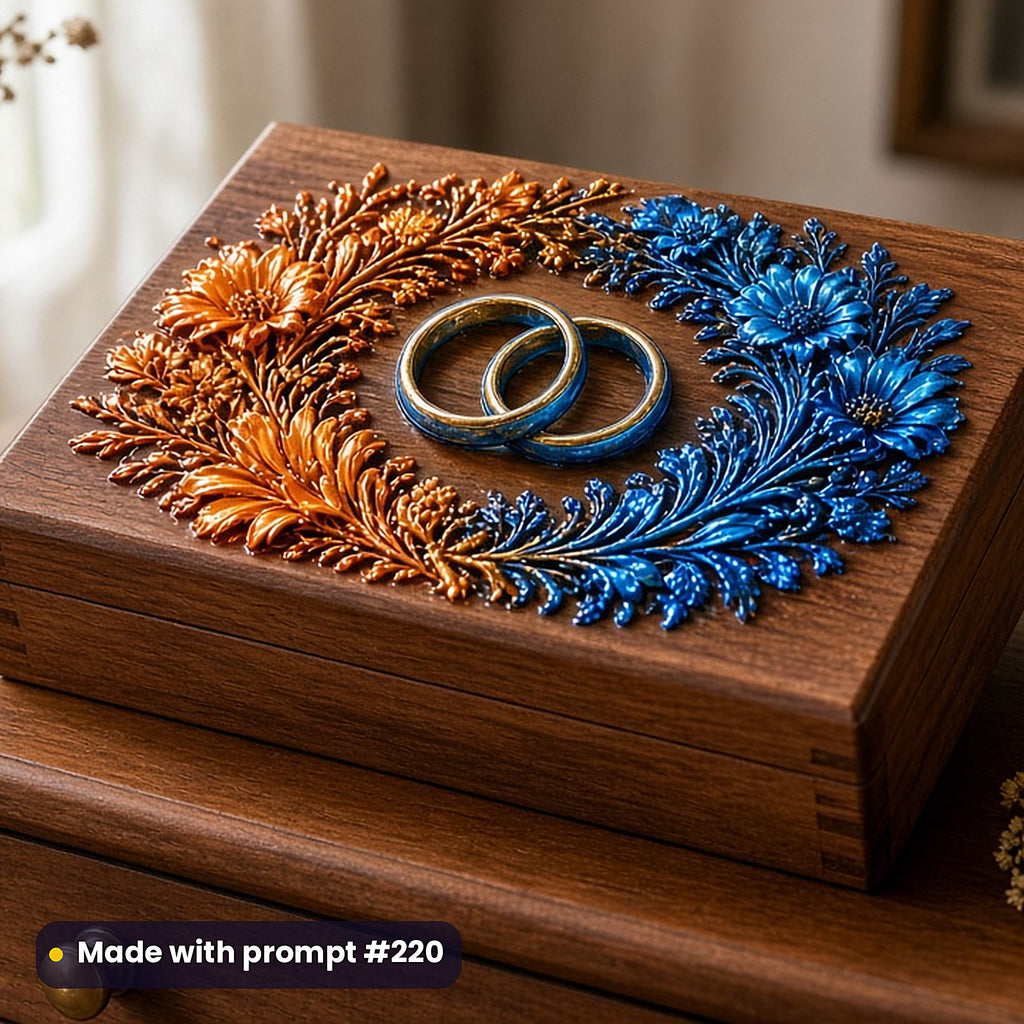 500 Keepsake Art Prompts Library: Made with prompt #220 – realistic UV-printed mockup (Cinematic Hero — Iconic Masterpiece)