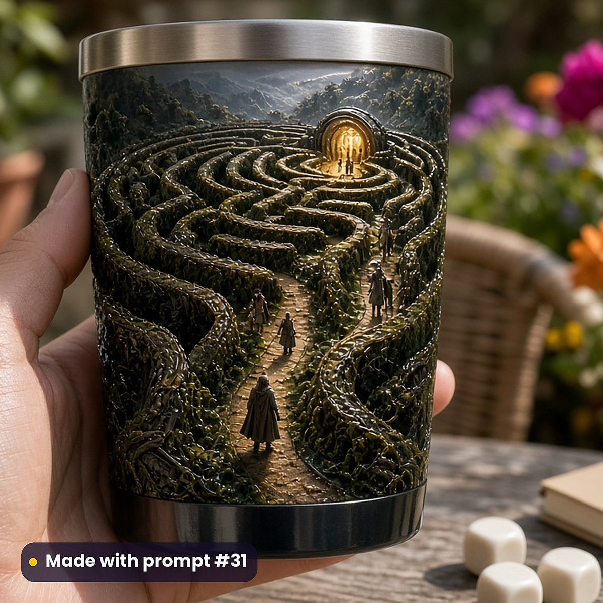 Puzzle and Activity Books, Cinematic & Bold Collection: realistic UV-printed mockup, made with prompt #31