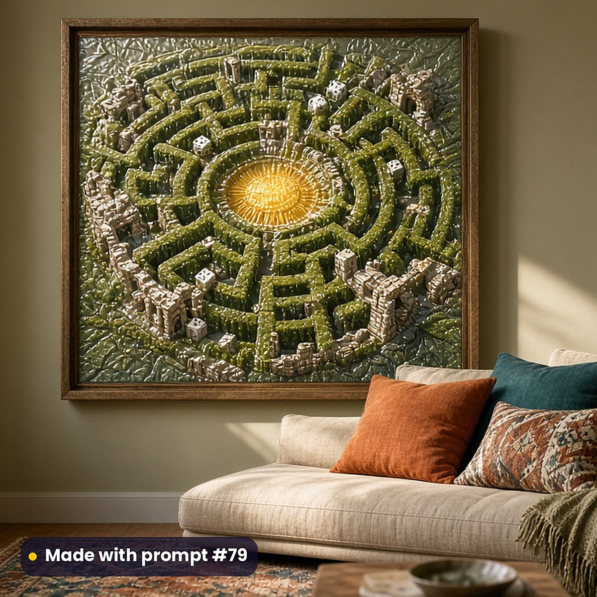 Puzzle and Activity Books, Cinematic & Bold Collection: realistic UV-printed mockup, made with prompt #79