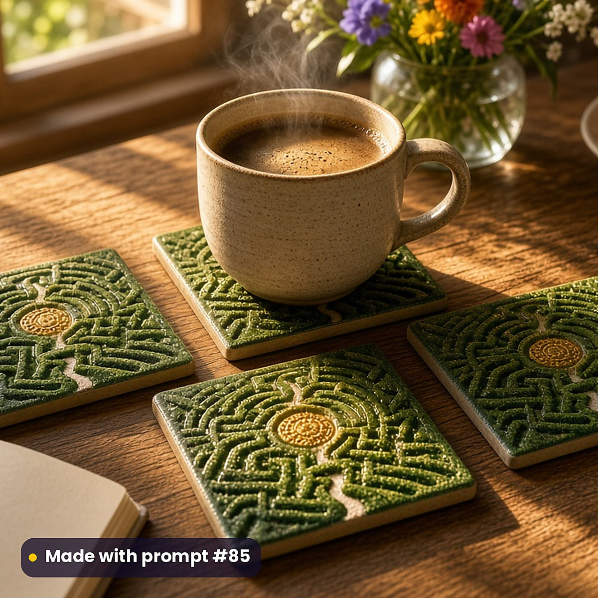 Puzzle and Activity Books, Cinematic & Bold Collection: realistic UV-printed mockup, made with prompt #85