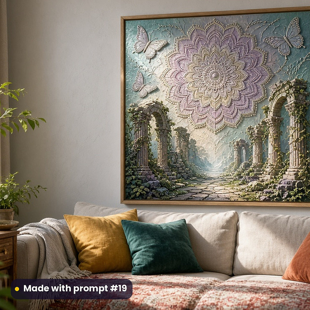 Colouring Books, Clean & Graphic Collection: Made with prompt #19 – realistic UV-printed mockup