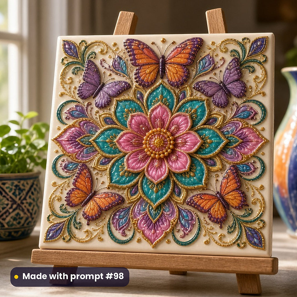 Colouring Books, Clean & Graphic Collection: Made with prompt #98 – realistic UV-printed mockup