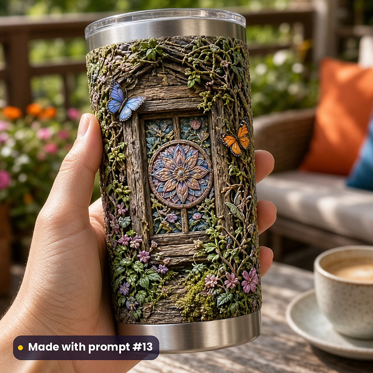 Colouring Books, Painterly & Handmade Collection: realistic UV-printed mockup, made with prompt #13