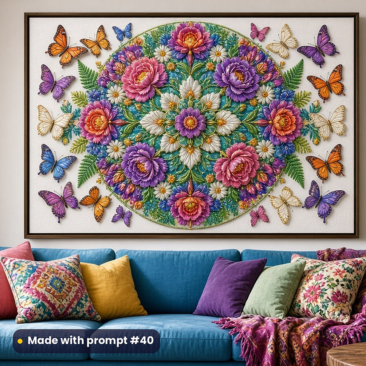 Colouring Books, Painterly & Handmade Collection: realistic UV-printed mockup, made with prompt #40