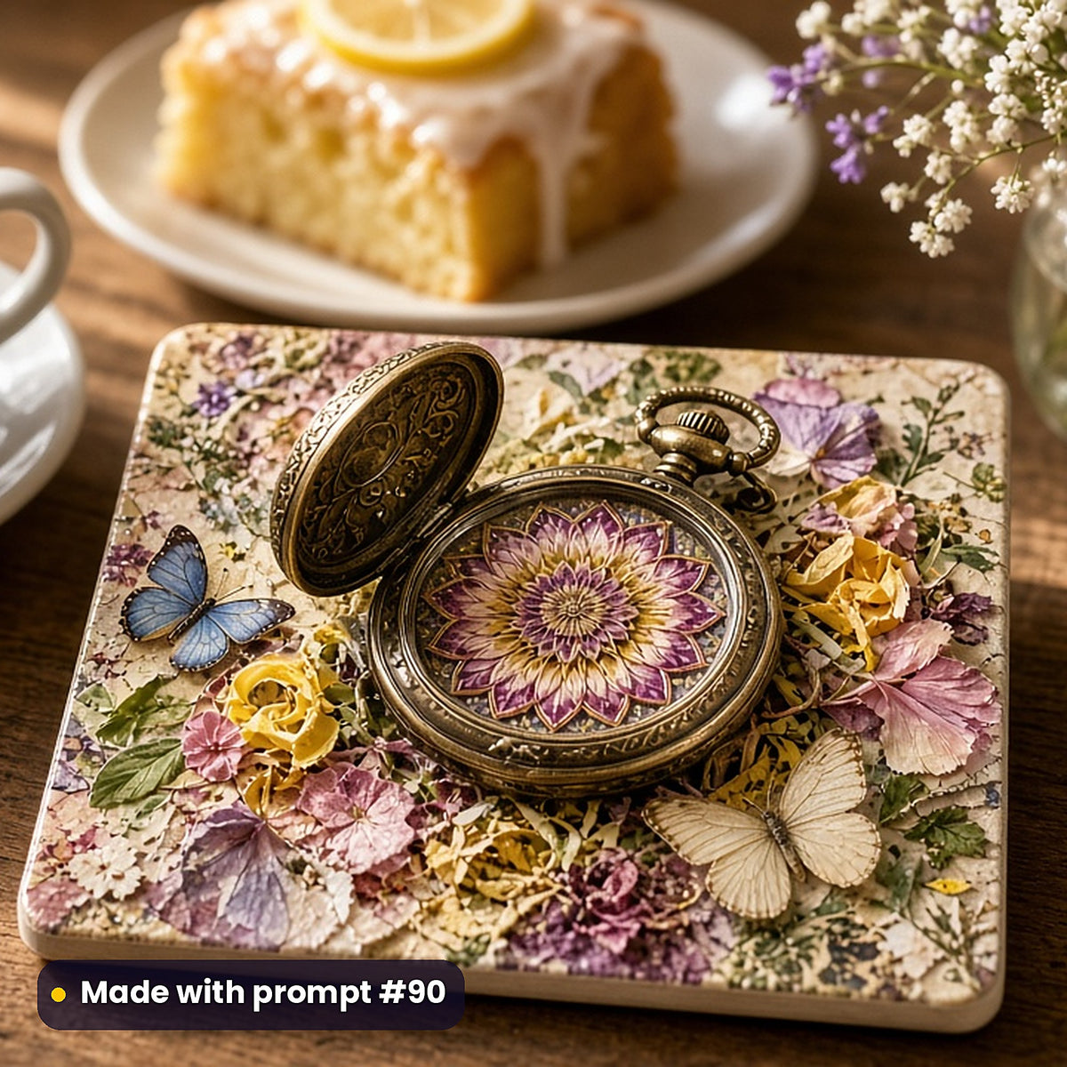 Colouring Books, Painterly & Handmade Collection: realistic UV-printed mockup, made with prompt #90