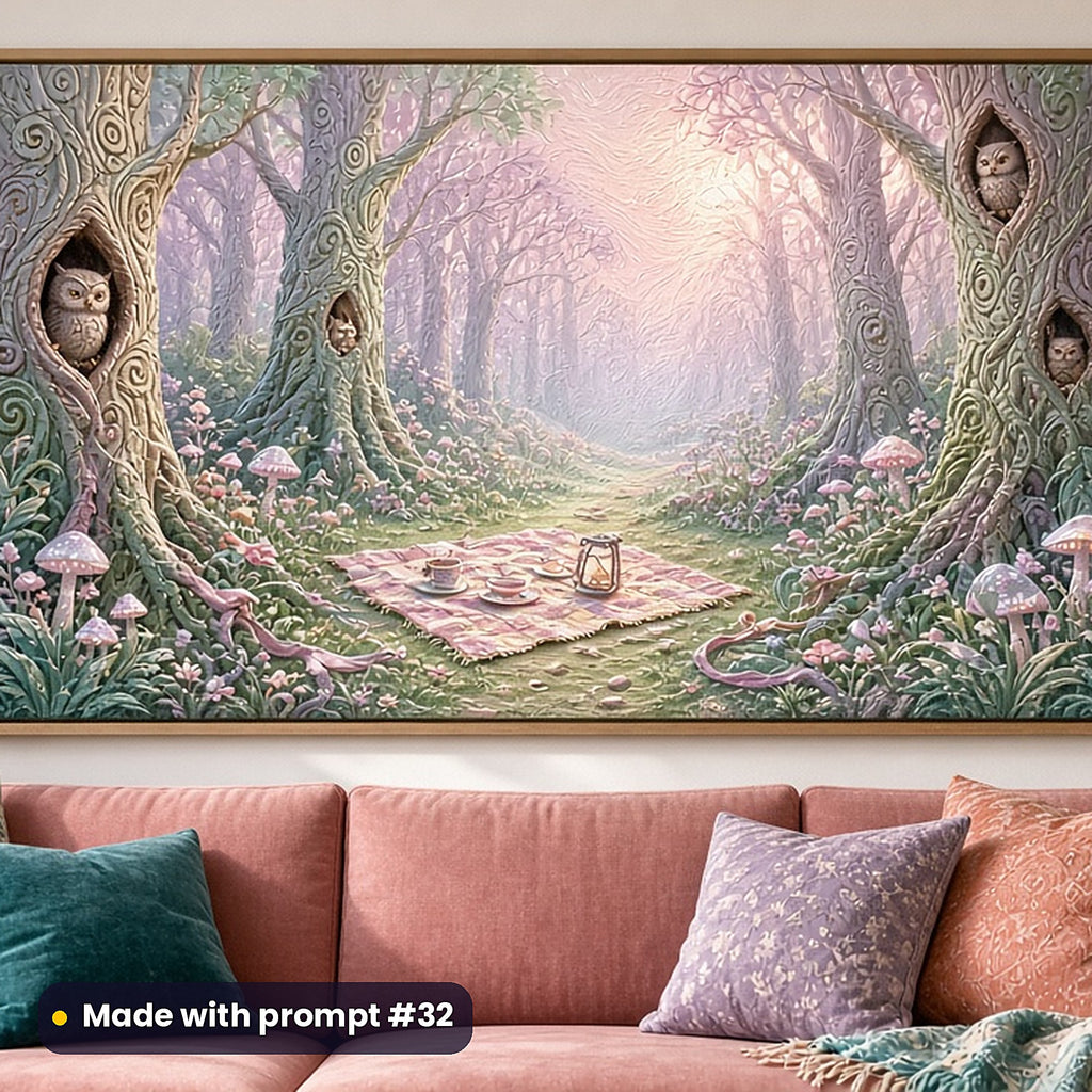 Colouring Books, Vintage & Whimsical Collection: realistic UV-printed mockup, made with prompt #32