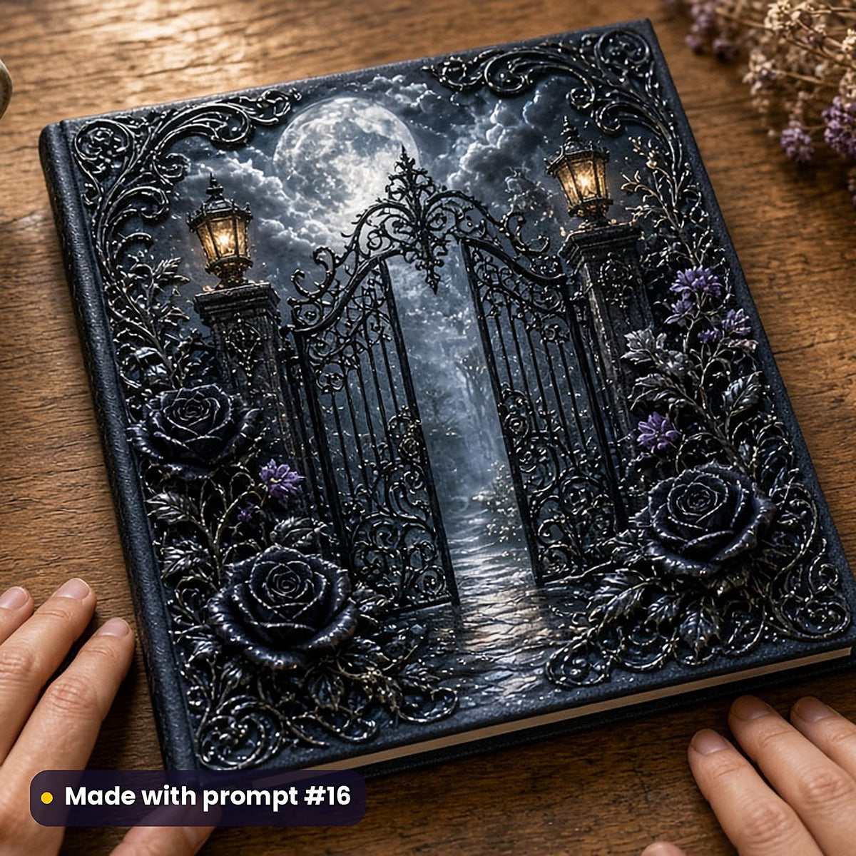 Gothic Worlds, Luxury & Decorative Collection: Made with prompt #16 – realistic UV-printed mockup