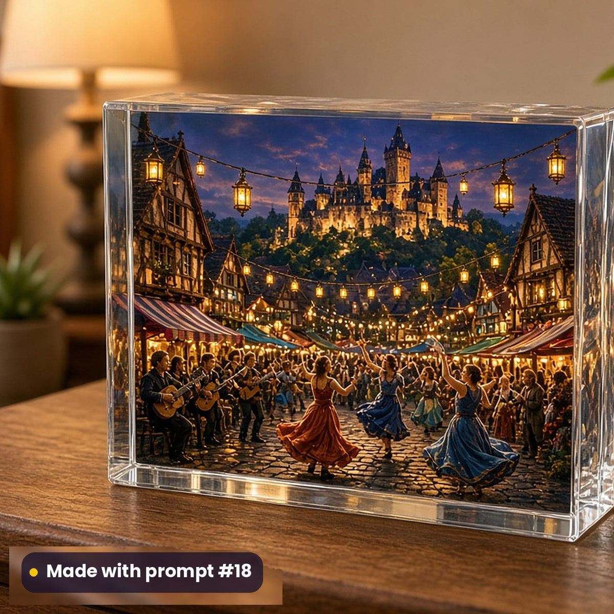 Medieval Legends, Luxury & Decorative Collection: realistic UV-printed mockup, made with prompt #18