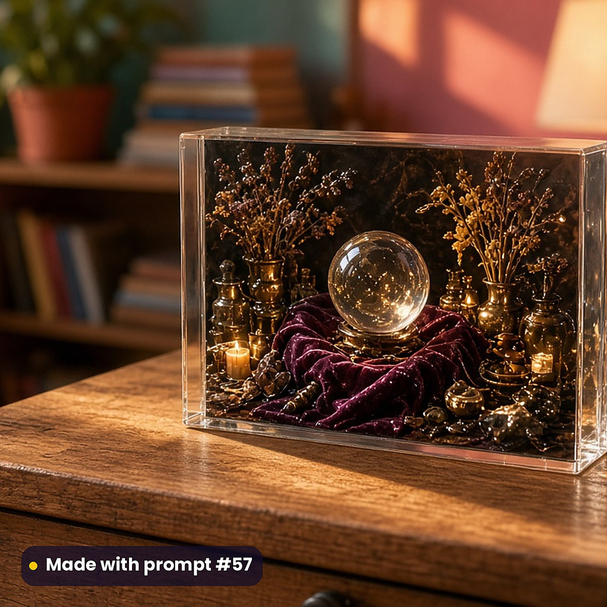 Alchemy and Occult Curiosities, Cinematic & Bold Collection: realistic UV-printed mockup, made with prompt #57