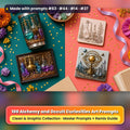 Alchemy and Occult Curiosities, Clean & Graphic Collection: Made with prompts #63 · #44 · #14 · #37 – realistic UV-printed mockup