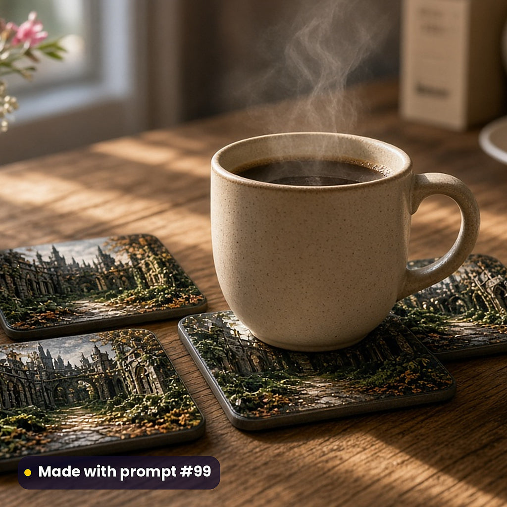 Dark Academia, Cinematic & Bold Collection: realistic UV-printed mockup, made with prompt #99