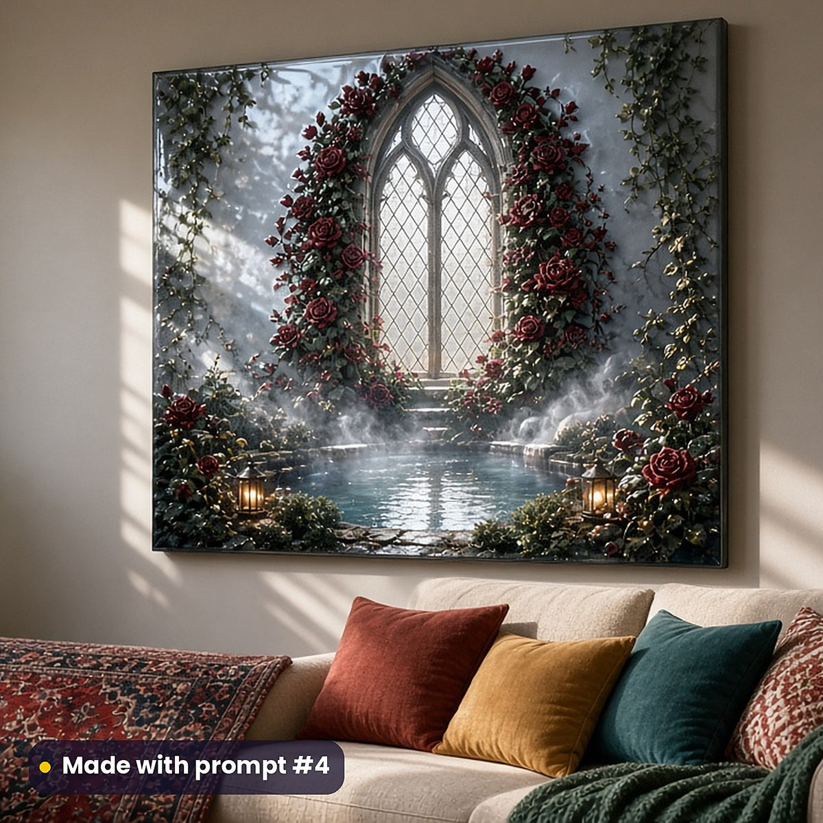 Gothic, Steampunk & Academia Starter Pack: realistic UV-printed mockup, made with prompt #4