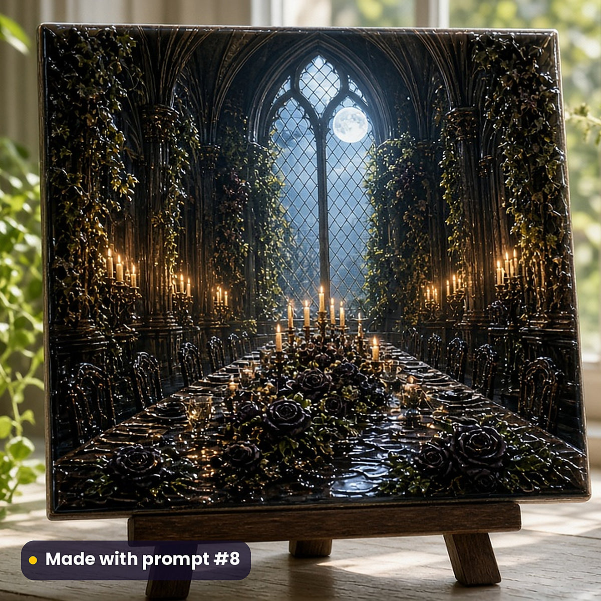 Gothic, Steampunk & Academia Starter Pack: realistic UV-printed mockup, made with prompt #8