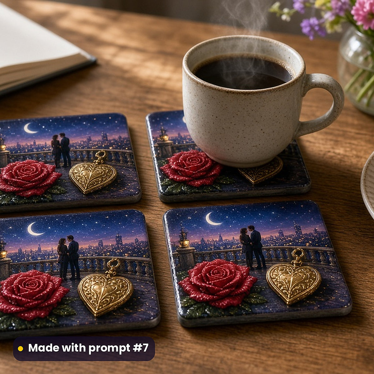 Bestseller Starter Pack: realistic UV-printed mockup, made with prompt #7