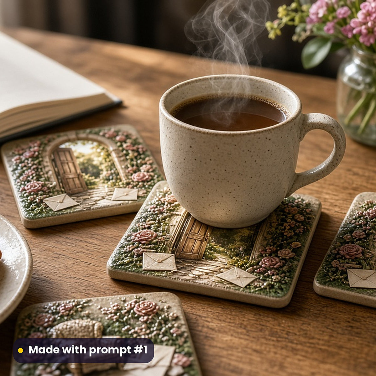 Non-Fiction & Lifestyle Starter Pack: realistic UV-printed mockup, made with prompt #1
