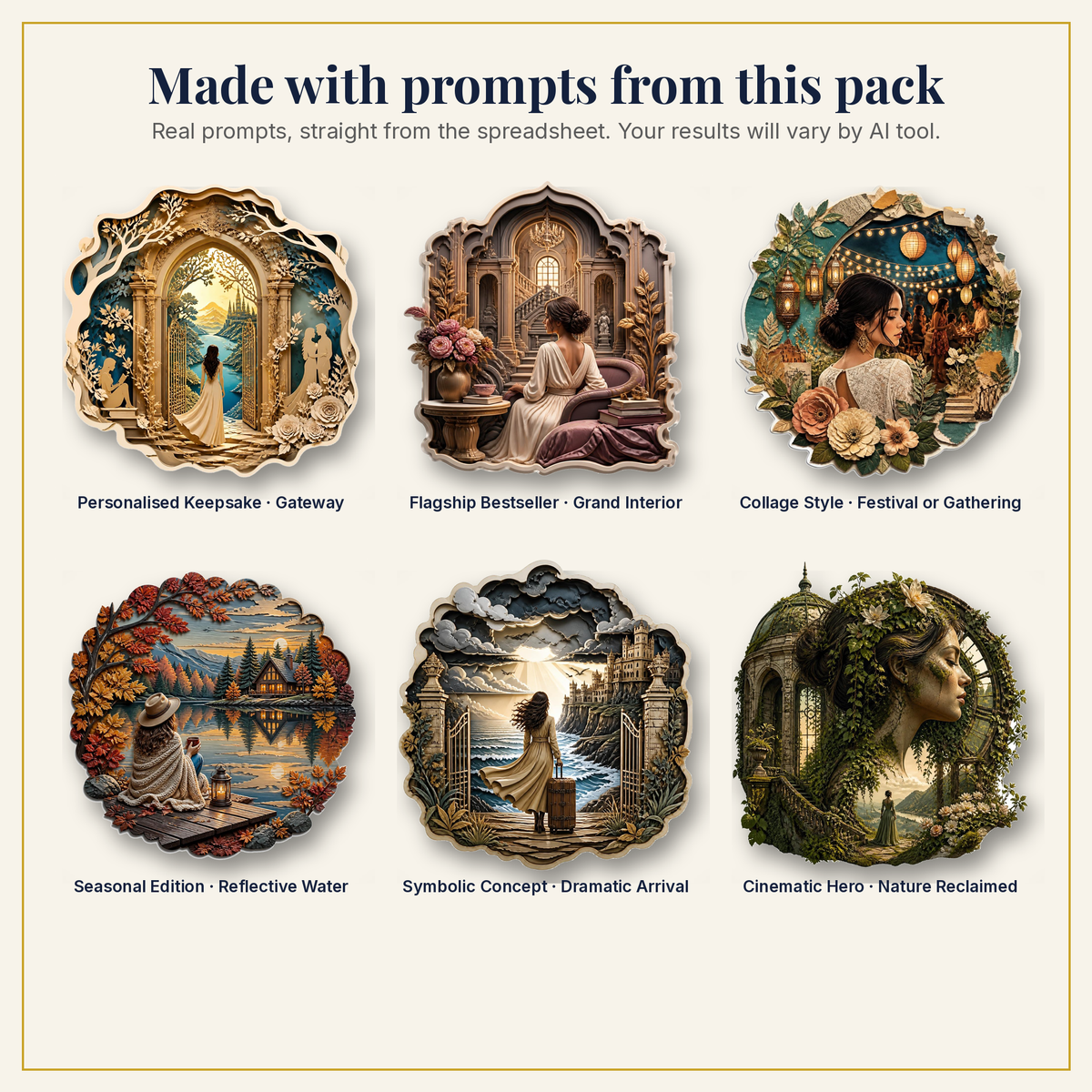 Sample artwork made with prompts from this pack